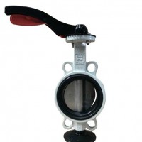 Dn100 Soft Seat Stainless Steel Wafer Butterfly Valve